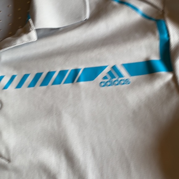 Adidas Clima Chill Long Sleeve Polo Shirt - Picture 2 of 5
